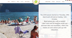 Desktop Screenshot of campingspiaggia.com