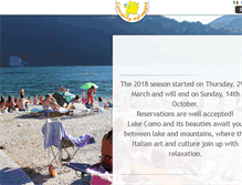 Tablet Screenshot of campingspiaggia.com